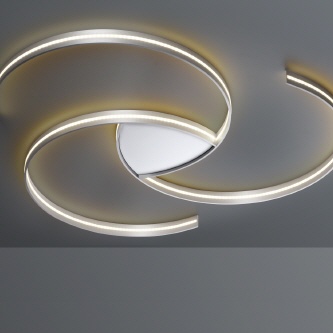 Escale LED "Circles" 95, Alu